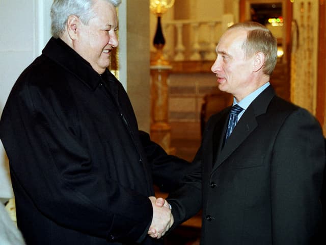 Jelzin und Putin