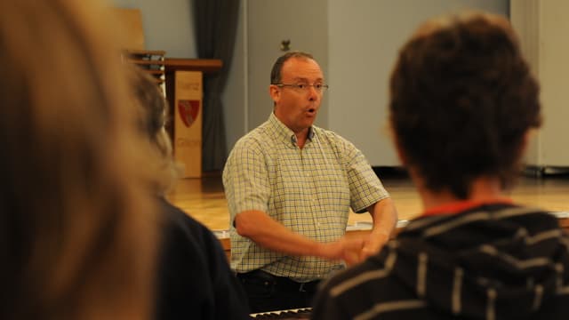 Rest Giusep Tuor dirigia il Chor Surselva Rest Giusep Tuor dirigia il Chor Surselva