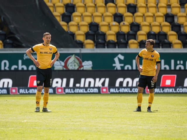 Spieler von Dyamo Dresden