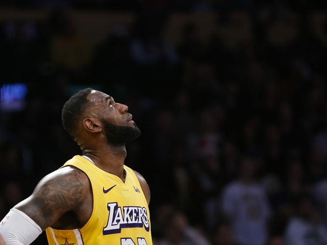 Lakers-Superstar LeBron James. Lakers-Superstar LeBron James.