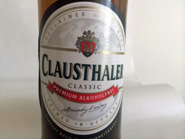 Etikette Clausthaler alkoholfreies Bier