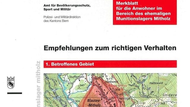 Ausschnitt aus Merkblatt für Bevölkerung Ausschnitt aus Merkblatt für Bevölkerung