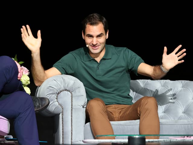 Roger Federer. Roger Federer.