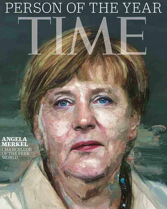 Titelbild Time mit Angela Merkel Titelbild Time mit Angela Merkel