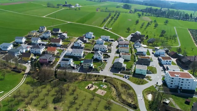 Das Neubauquartier Mülihalde: Für den Bau gab es kaum Einschränkungen. Das Neubauquartier Mülihalde: Für den Bau gab es kaum Einschränkungen.