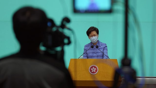 Carrie Lam, Regierungschefin Hongkongs Carrie Lam, Regierungschefin Hongkongs
