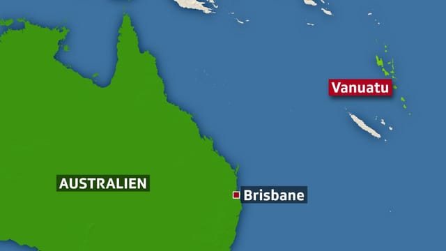 Karte von Vanuatu Karte von Vanuatu