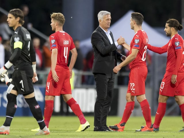 Die Mannschaft von Vladimir Petkovic. Die Mannschaft von Vladimir Petkovic.