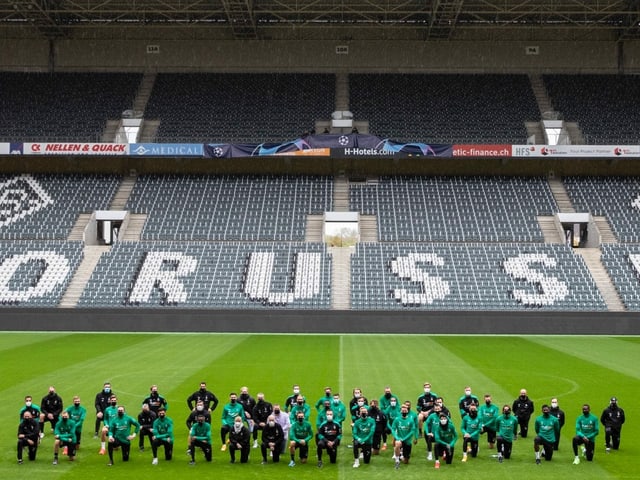 Gladbach im Stadion