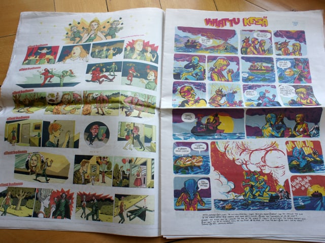 Das Comics-Magazin «Kuti» bringt viermal jährlich finnische und andere Comics – und hat Fans auf der ganzen Welt. Das Comics-Magazin «Kuti» bringt viermal jährlich finnische und andere Comics – und hat Fans auf der ganzen Welt.