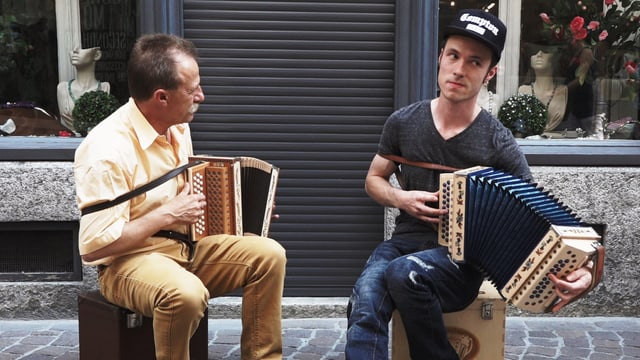 Video ««Unerhört jenisch» – der geheime «Zwick» der Vazer Volksmusik» abspielen Video ««Unerhört jenisch» – der geheime «Zwick» der Vazer Volksmusik» abspielen