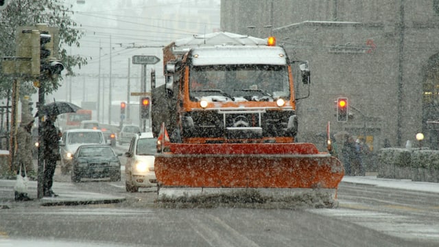 Wetterwechsel bringt Schnee