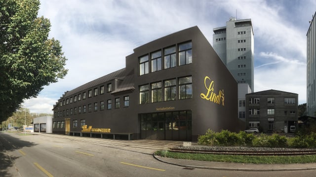 Visualisierung Lindt Fabrik Visualisierung Lindt Fabrik