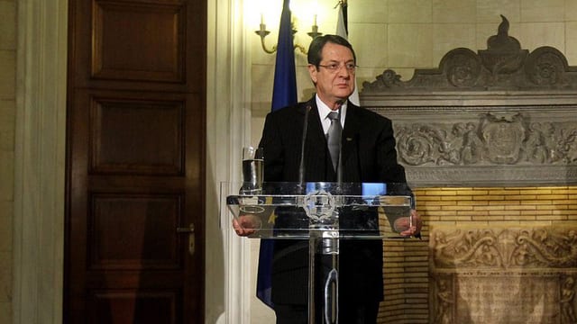 Zyperns Präsident Nikos Anastasiadis Zyperns Präsident Nikos Anastasiadis