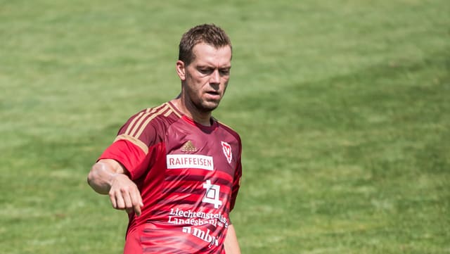 Pavel Pergl im Vaduz-Trikot Pavel Pergl im Vaduz-Trikot