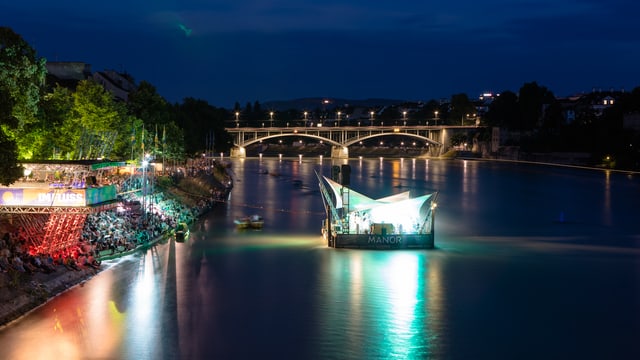 Was ist das für ein Ausblick am «Imfluss»-Festival Was ist das für ein Ausblick am «Imfluss»-Festival