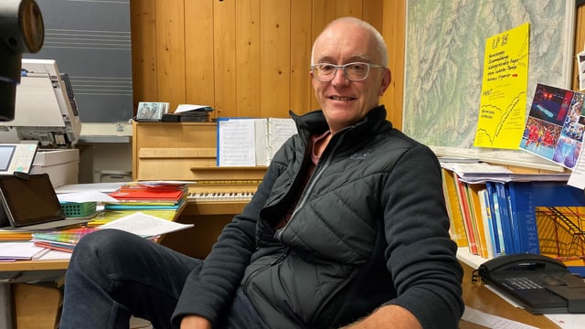 Hans Laely, president communal da Tavau Monstein. Hans Laely, president communal da Tavau Monstein.