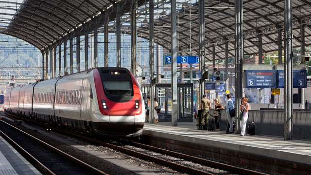 Bahnhof Olten und Zug Bahnhof Olten und Zug