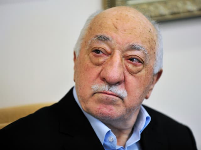 Fethullah Gülen im Juli 2016 bei einem Interview Fethullah Gülen im Juli 2016 bei einem Interview