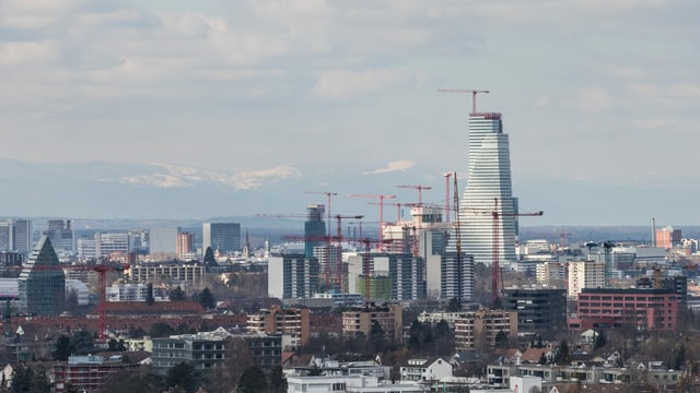 Anfangs Monat kehrte der Winter nochmals ans Rheinknie zurück. Anfangs Monat kehrte der Winter nochmals ans Rheinknie zurück.