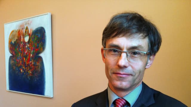 Porträt von Karl Kobelt. Porträt von Karl Kobelt.