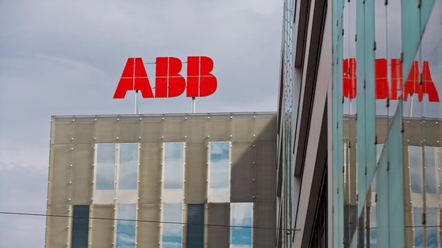 ABB-Logo auf dem Konzernsitz in Baden ABB-Logo auf dem Konzernsitz in Baden