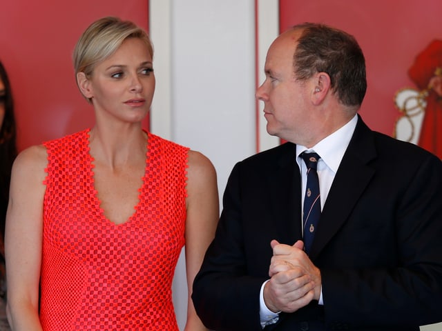 Charlène und Albert II. von Monaco Charlène und Albert II. von Monaco