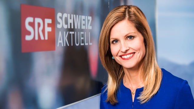 Sabine Dahinden, Moderatorin «Schweiz aktuell» Sabine Dahinden, Moderatorin «Schweiz aktuell»