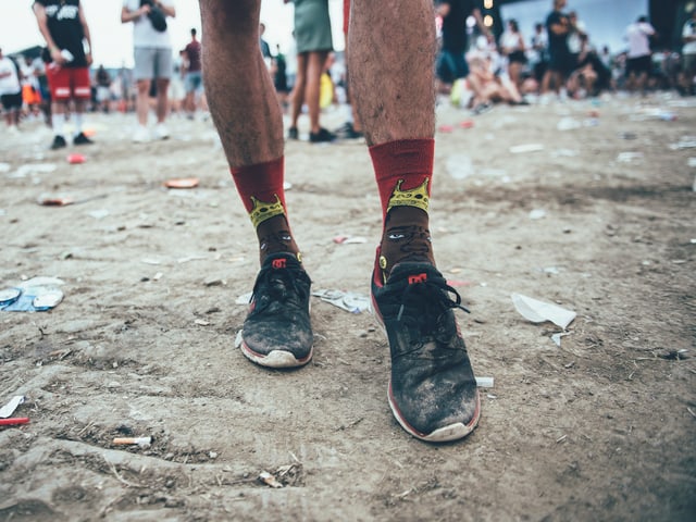 Hohe Socken