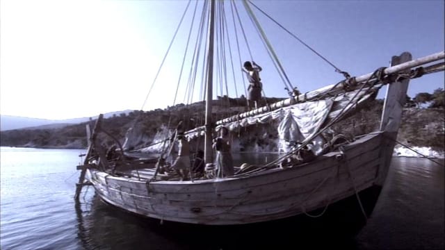 Ein schönes altes Schiff auf dem Mittelmeer. Ein schönes altes Schiff auf dem Mittelmeer.