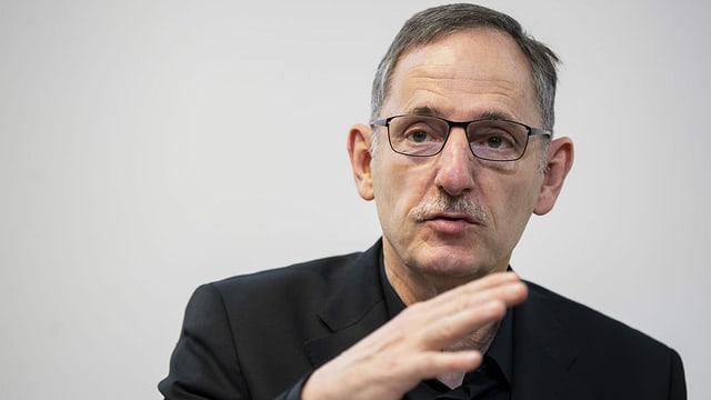 Portrait von Zürichs Sicherheitsdirektor Mario Fehr. Portrait von Zürichs Sicherheitsdirektor Mario Fehr.