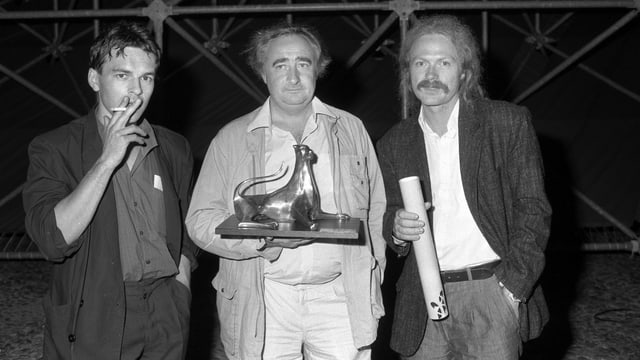 (v.l.n.r.) Marcel Gisler, Fredi M. Murer, Steff Gruber. (v.l.n.r.) Marcel Gisler, Fredi M. Murer, Steff Gruber.