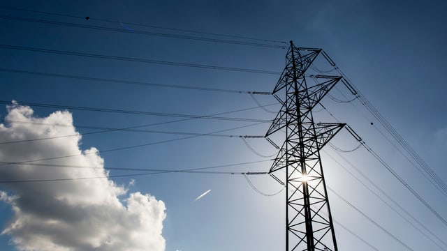 Ein Strommast Ein Strommast