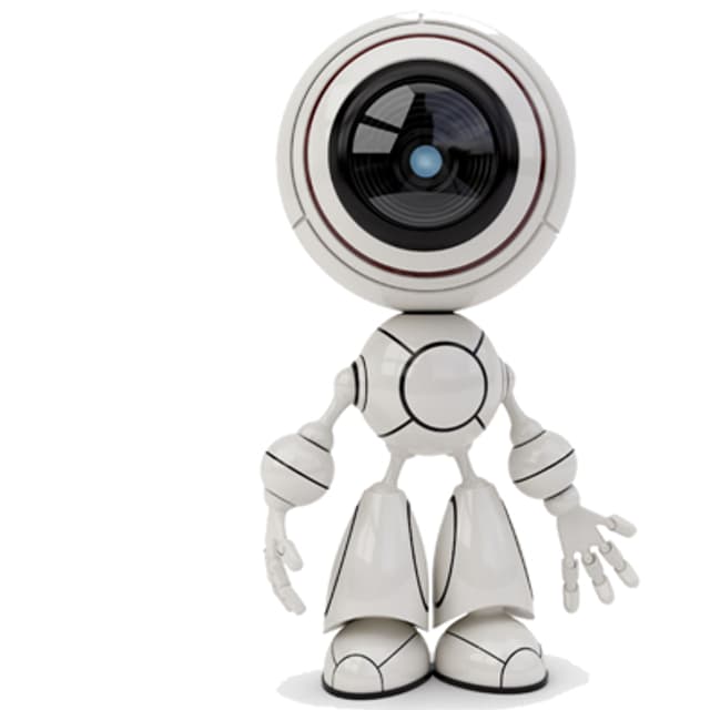 Roboter-Männchen. Roboter-Männchen.