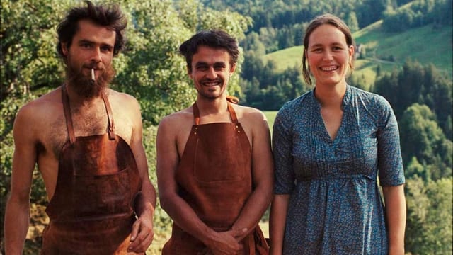 Gruppenfoto der drei Gründer. Gruppenfoto der drei Gründer.