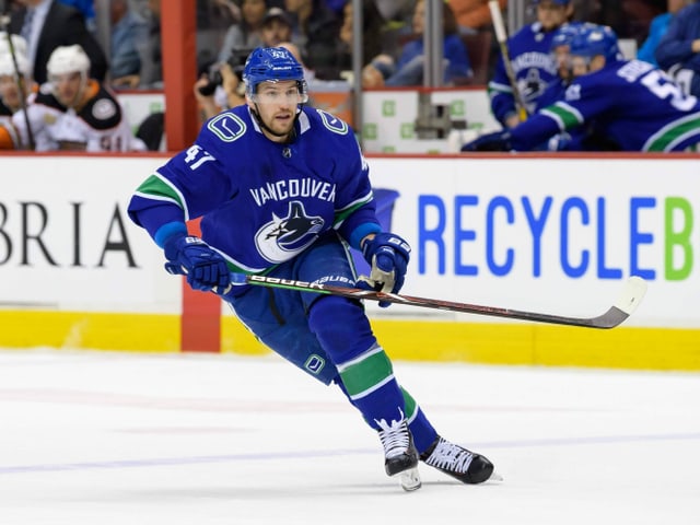 Sven Bärtschi findet in Vancouver in die Spur zurück. Sven Bärtschi findet in Vancouver in die Spur zurück.