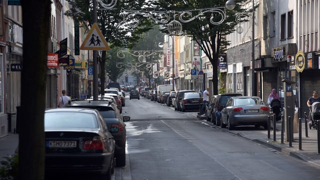 Die Keupstrasse in Köln heute. Die Keupstrasse in Köln heute.