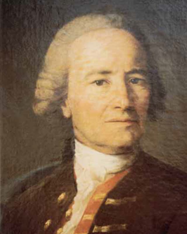Ein Gemälde-Porträt des Tessiner Stuckateurs Francesco Pozzi. Ein Gemälde-Porträt des Tessiner Stuckateurs Francesco Pozzi.