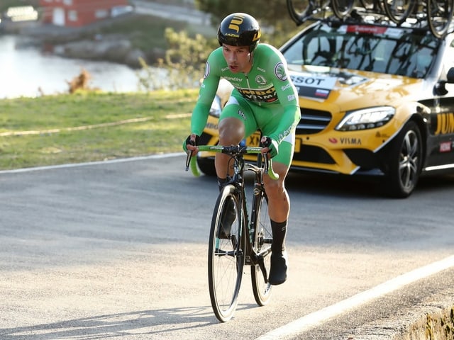 Der Slowene Primoz Roglic. Der Slowene Primoz Roglic.