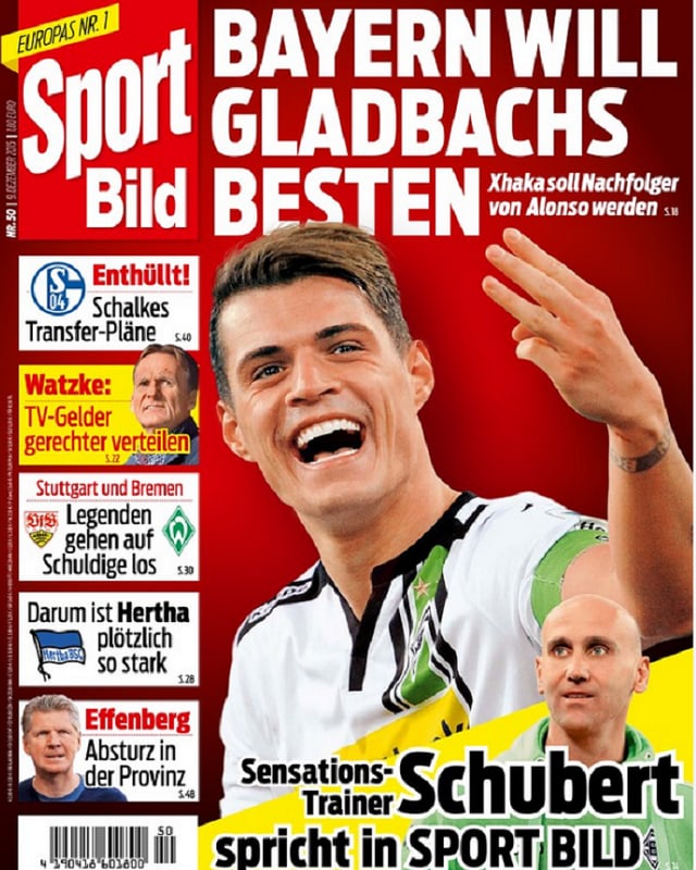 Internationale Ligen Bayern Will Gladbachs Besten Und Das Ist Xhaka Sport Srf