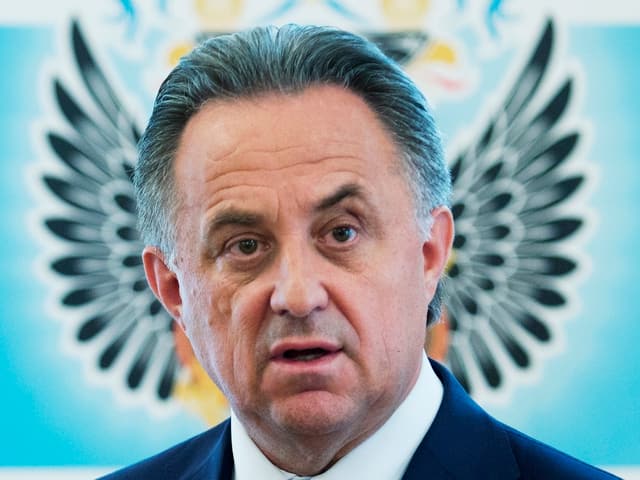 Der russiche Sportminister Vitaly Mutko Der russiche Sportminister Vitaly Mutko