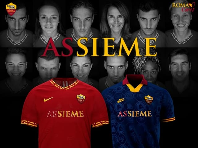Limitierte Roma-Trikots.