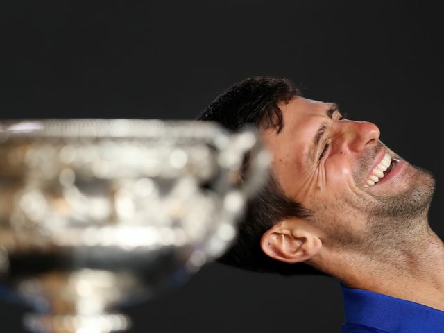 Djokovic in Melbourne 2019