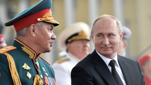 Sergei Schoigu und Putin Sergei Schoigu und Putin