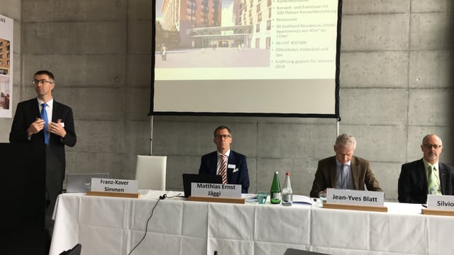 La conferenza da la Andermatt Swiss Alps La conferenza da la Andermatt Swiss Alps