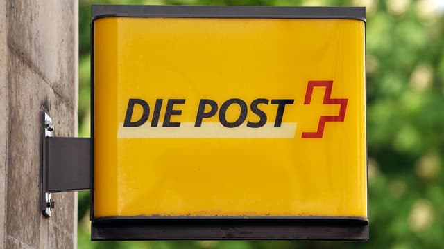 Schild «Die Post» Schild «Die Post»