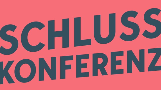 Schlusskonferenz Logo Schlusskonferenz Logo