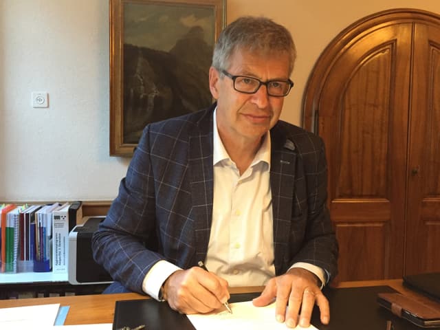 Daniel Mosimann, Stadtammann von Lenzburg Daniel Mosimann, Stadtammann von Lenzburg