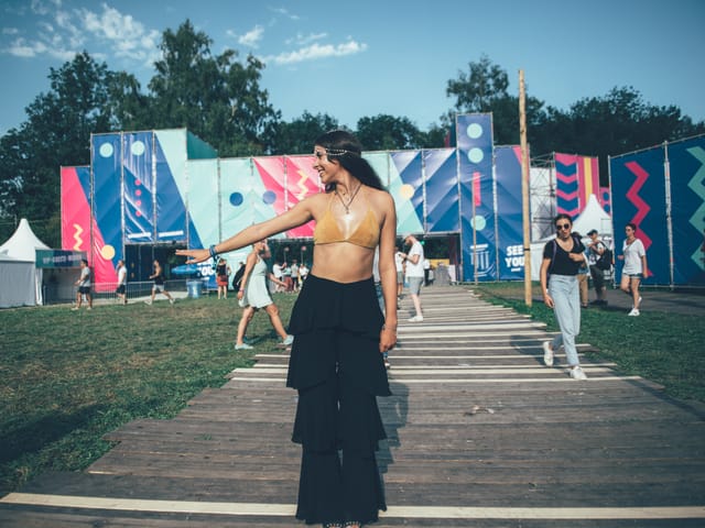 Zürich Openair: Bitte Abstand halten.
