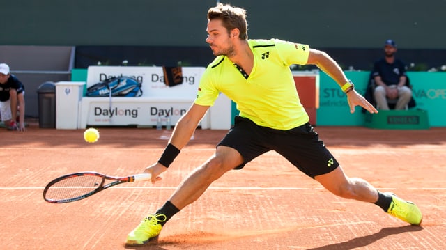 Stan Wawrinka in Aktion Stan Wawrinka in Aktion